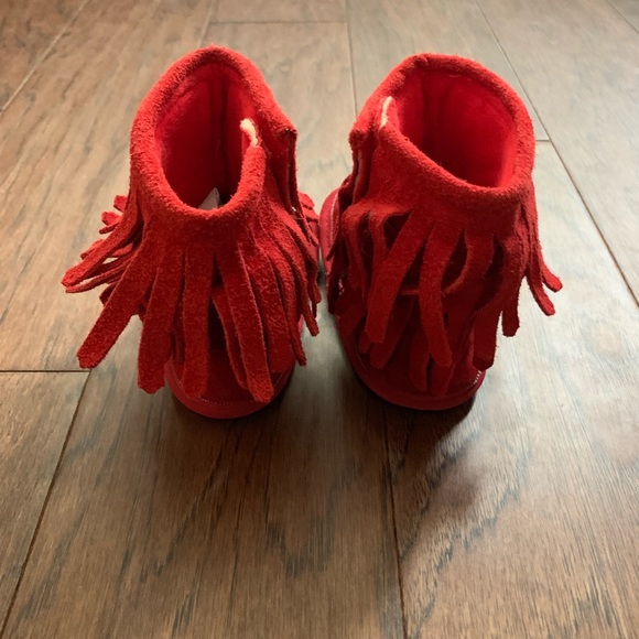 Infant Girl fringe boots - Picture 4 of 7